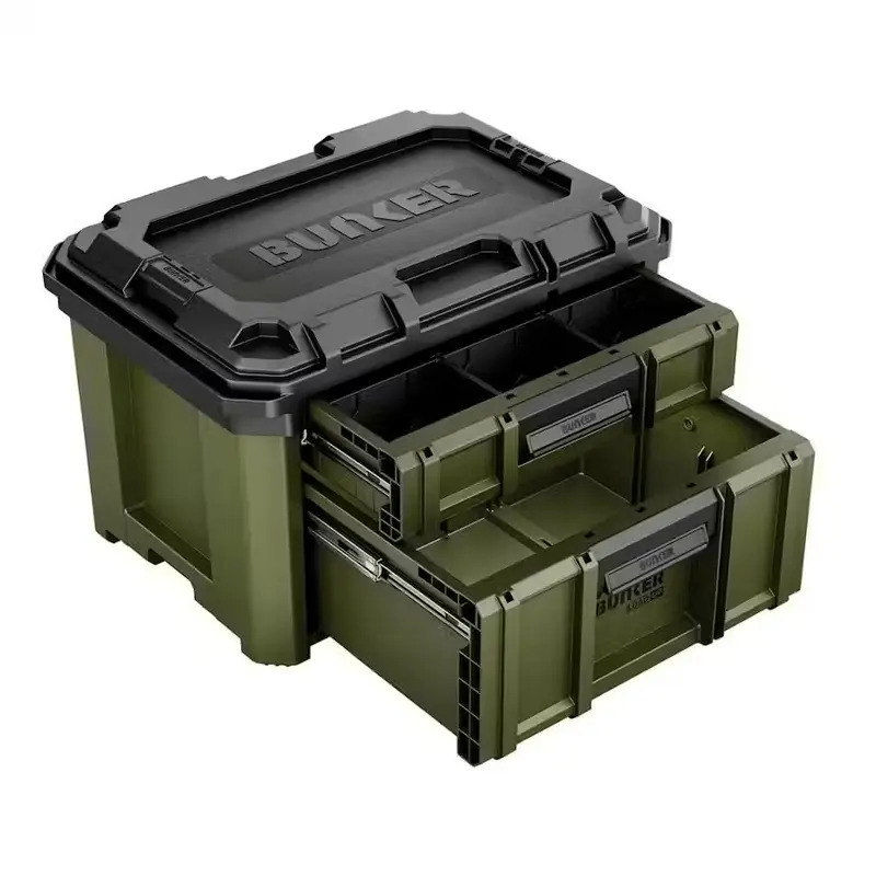 Bunker 29436 Load-Up Stacking 2 Drawer Tool Box 570mm