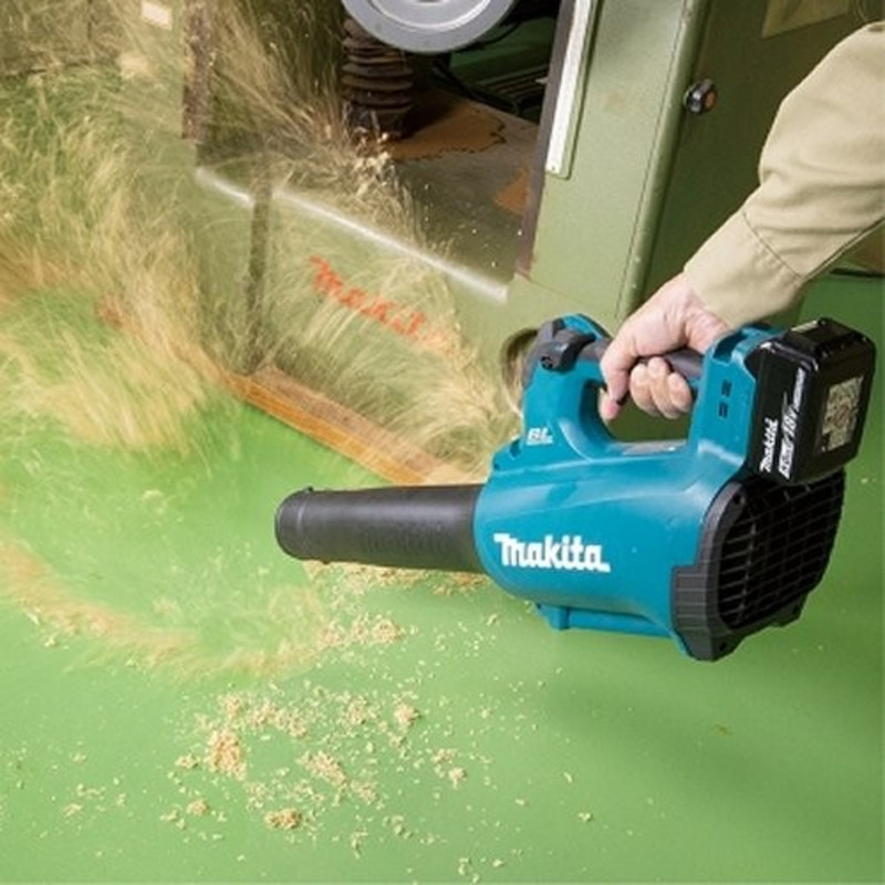 thumbnail image 2 of Elite_power 18V Cordless Leaf Blower – Compatible With Makita, 2x 5.0Ah Batteries & Charger, 330-450CFM 2 of 6
