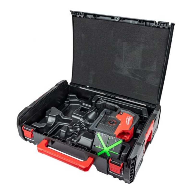 Milwaukee M12CLLP-0 Green Cross Line and Plumb Points Laser - Bare Unit