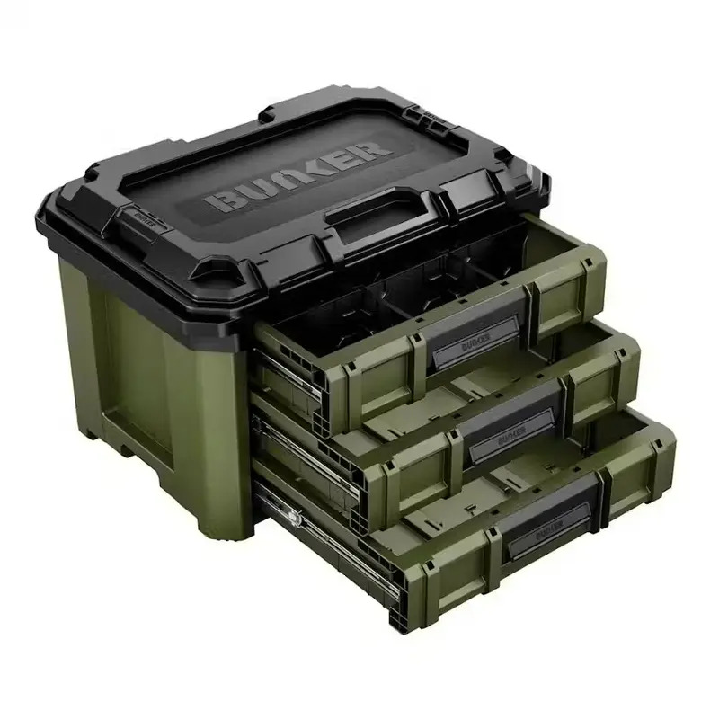 Bunker 29441 Load-Up Stacking 3 Drawer Tool Box 570mm