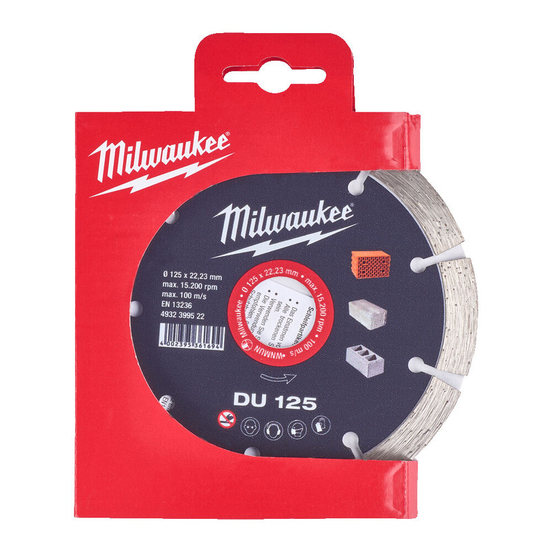 Milwaukee 4932399522 125mm x 22.23mm DU Diamond Blade