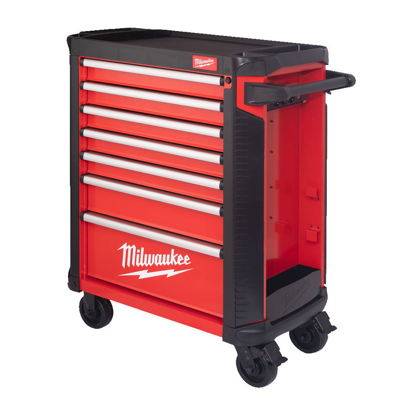 Milwaukee 4932478851 30" Toolguard 7-Drawer Steel Storage Rolling Cabinet SRC30-1