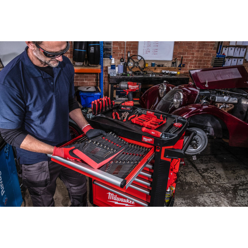 Milwaukee 4932479827 Max Bite Combination Spanner Set Foam Insert