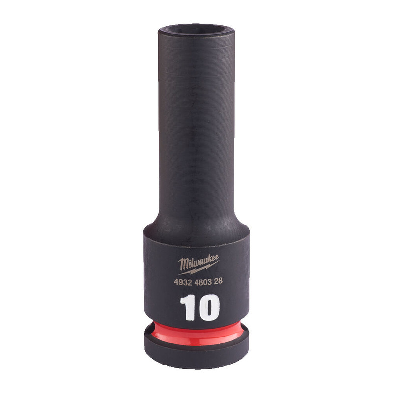 Milwaukee Shockwave 1/2" Impact Duty Impact Sockets - Deep - Select Size