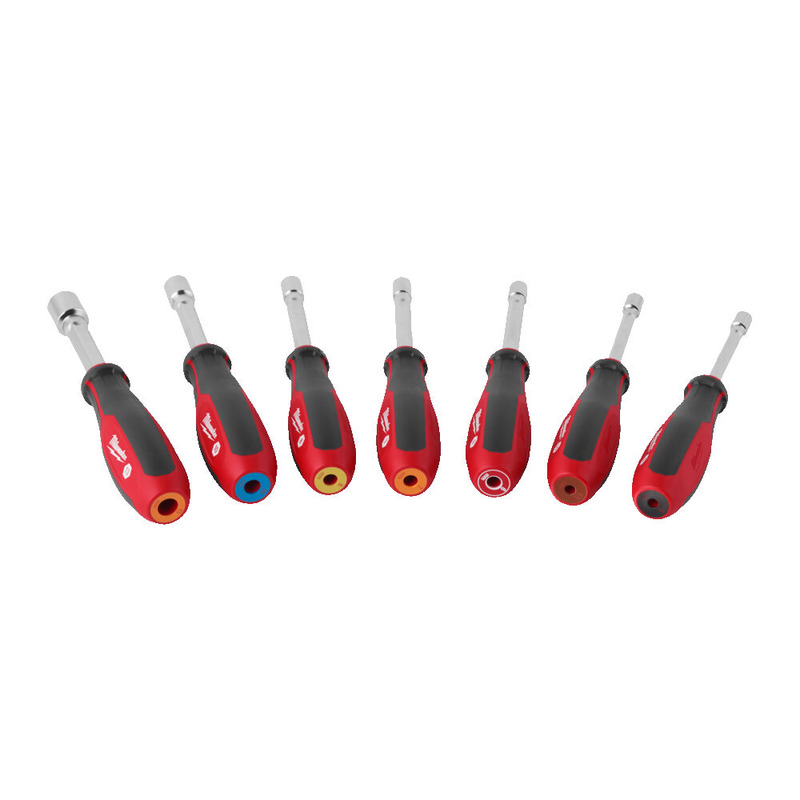 Milwaukee 4932492372 7pc Hollowcore Nut Driver Set 