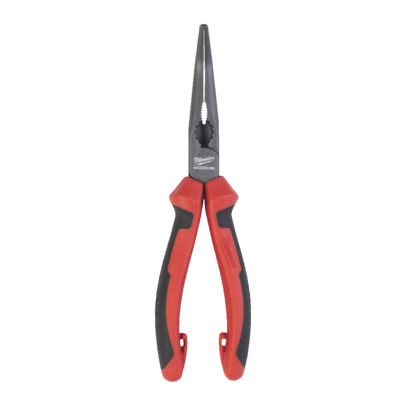 Milwaukee Pliers Milwaukee 4932464565 Vde Long 45 Deg. Round Nose Pliers 205mm Pid50779 Long Needle Nose Pliers