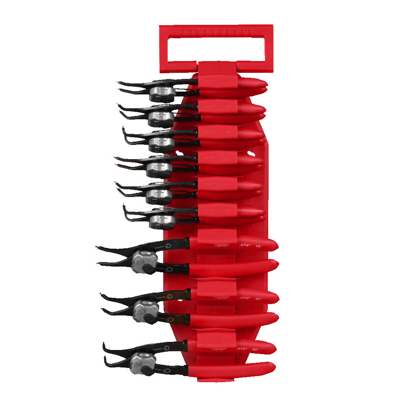 Milwaukee 4932492496 9pc Circlip Plier Set 