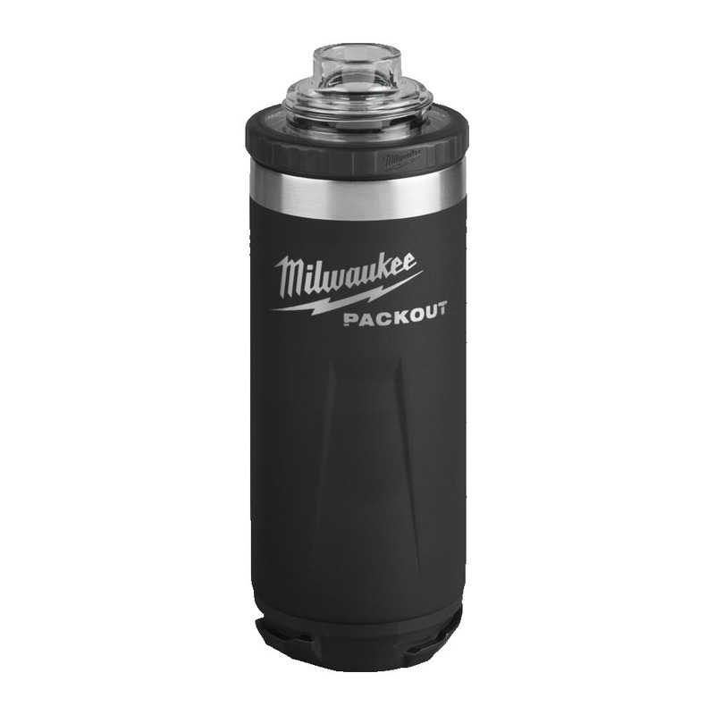 Milwaukee 4932493466 Packout 710ml Chug Lid Bottle Black