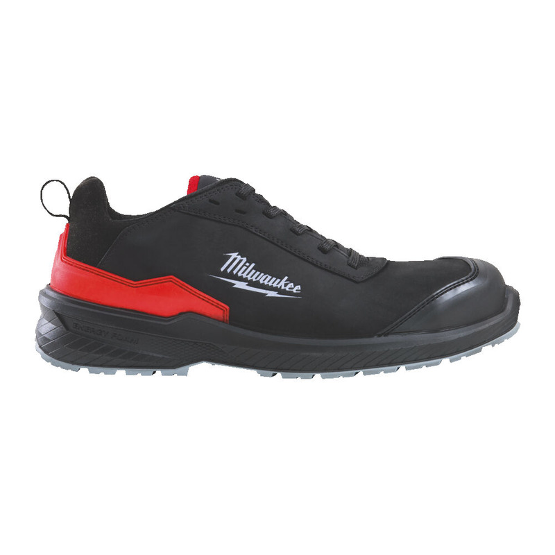 Milwaukee Flextred S3S Safety Trainers Low Cut Black 