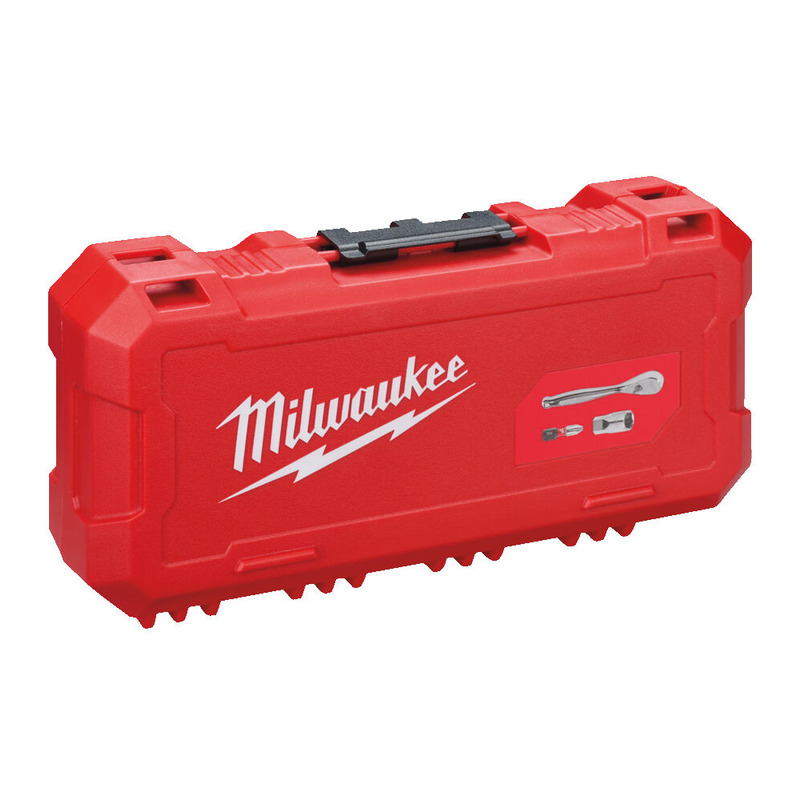 Milwaukee 4932498381 38pc 1/4" Ratchet, Driver & Socket Set in Packout Compatible Case 