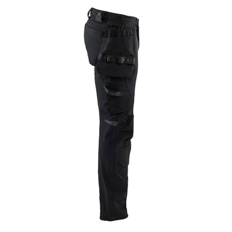 Blaklader 1720 Craftsman Trousers 4-Way Stretch Black - Select Size