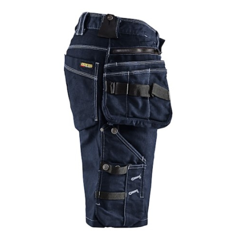 Blaklader 1992 Craftsman Shorts with Stretch X1900 Navy Blue/Black - Select Size