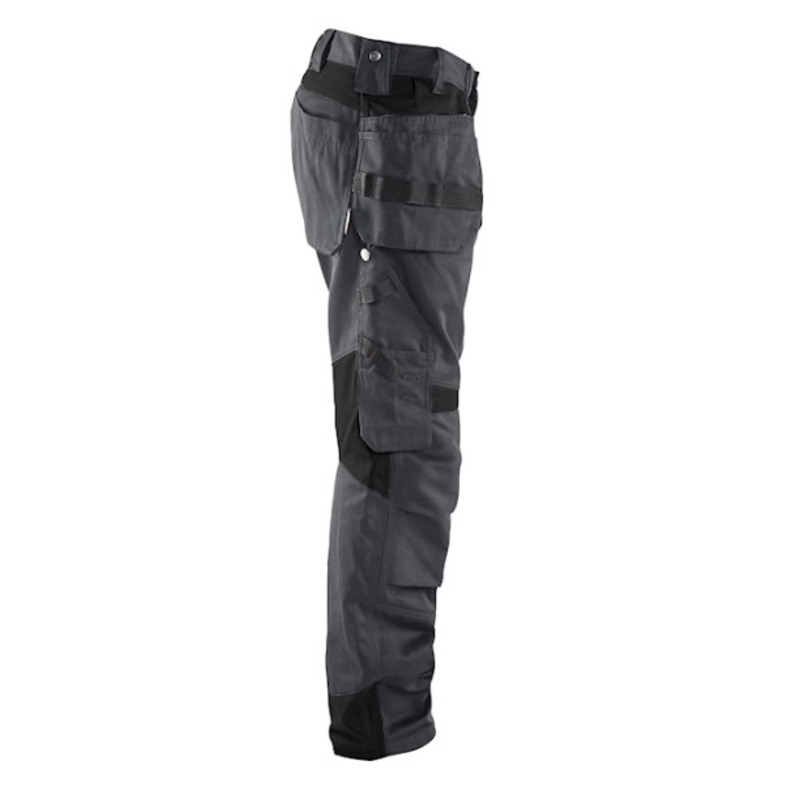 Blaklader 1555 Craftsman Trousers Grey/Black - Select Size - PowerToolMate