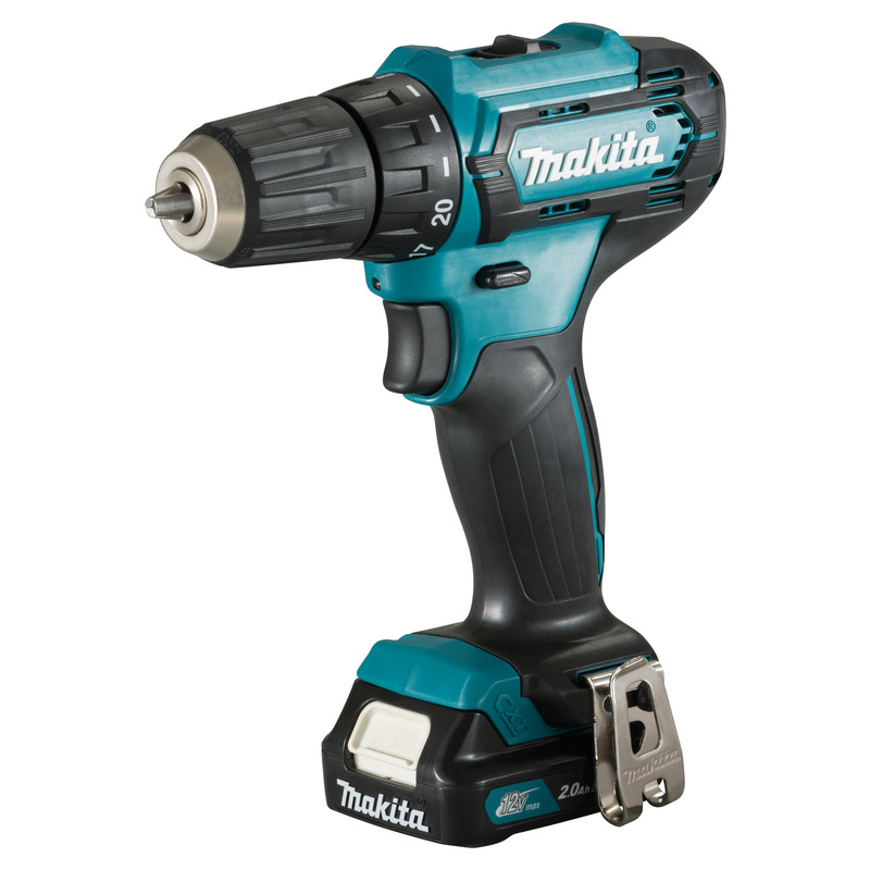 Makita DF333DWAE 12v MAX CXT Drill Driver Kit - 2 x 2ah Batteries, Charger and Case