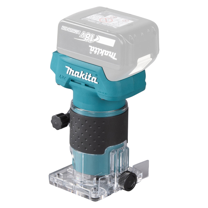 Makita DRT52Z 18v Brushless 1/4" Trimmer/Router Naked