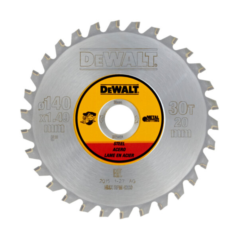 Dewalt DT1923 140mm Steel Cutting Circular Saw Blade