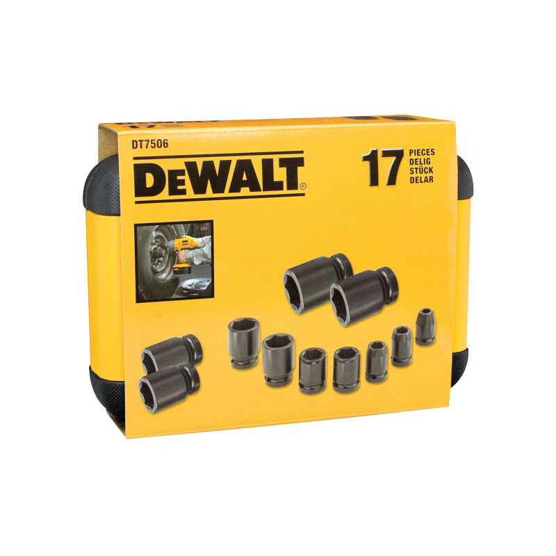 Dewalt DT7506 17pc Impact Socket Set 