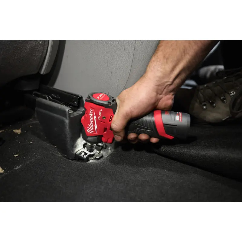 Milwaukee M12FSCIWF14-0 12v Fuel 1/4" Sub Compact Impact Wrench with Friction Ring Naked