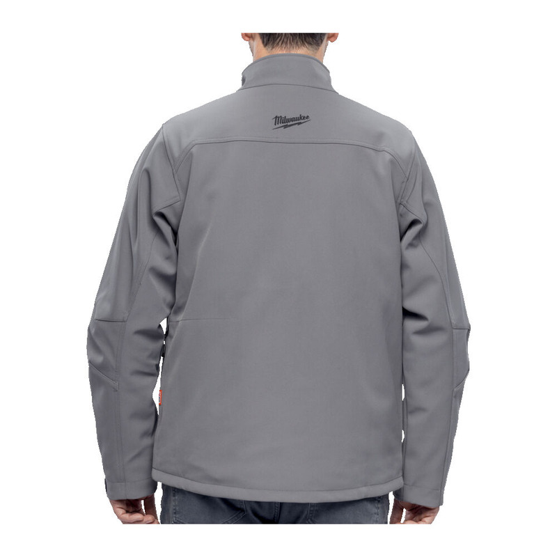 Milwaukee M12HJGR6 M12 12v Heated Jacket Grey - Hexon Heat Technology - Naked