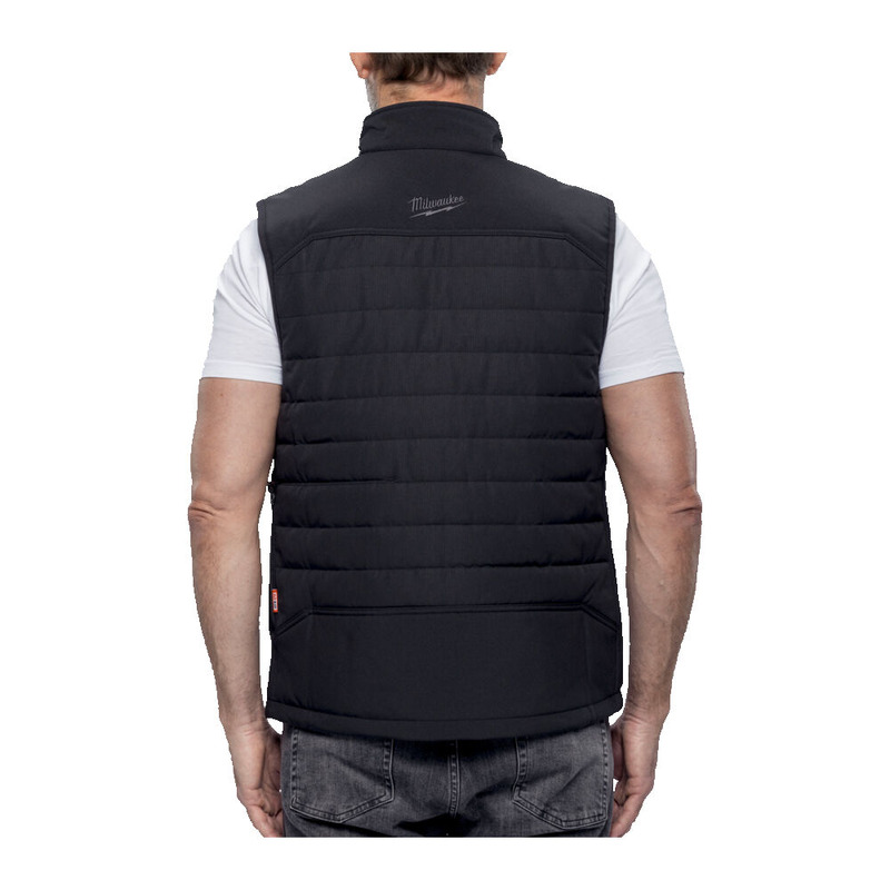 Milwaukee M12HPVBL3 M12 12v Heated Puffer Vest - Hexon Heat Technology - Naked