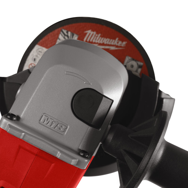 Milwaukee M18BLSAG115XPD-0 18v Brushless 115mm Angle Grinder With Paddle Switch Naked