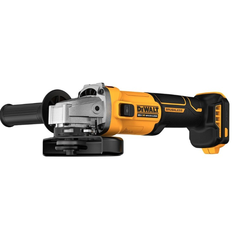 Dewalt DCG407N 18V XR Brushless 125mm Angle Grinder with Slide Switch Naked