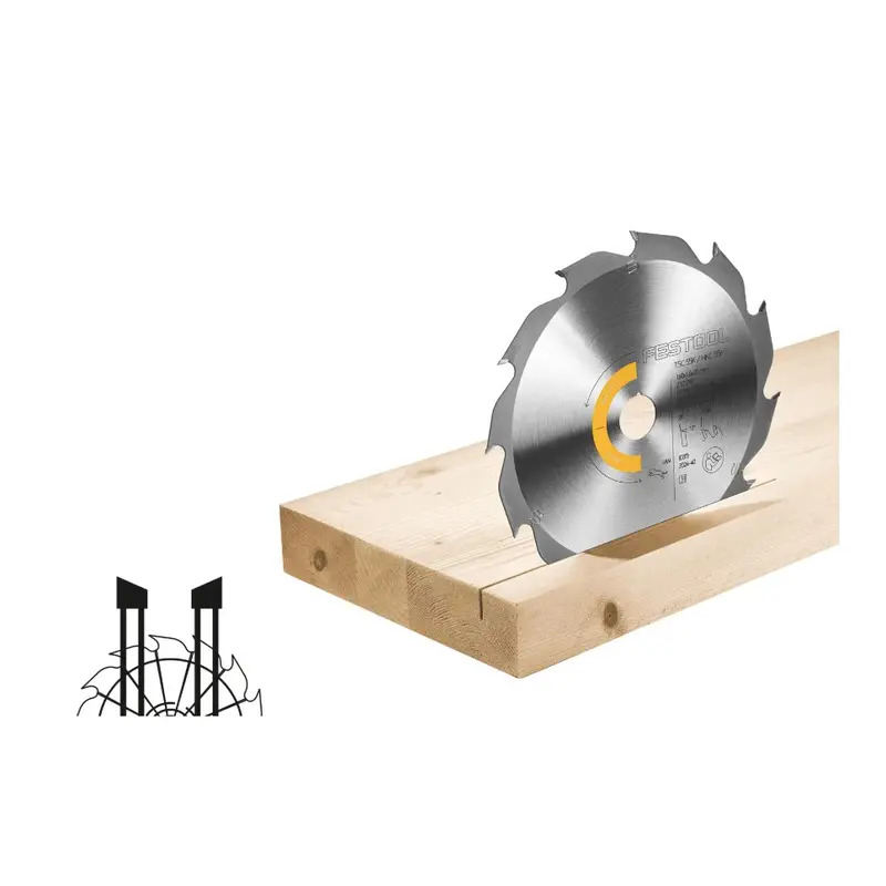 Festool 578580 160mm x 20mm 12T Wood Rip Cut Saw Blade