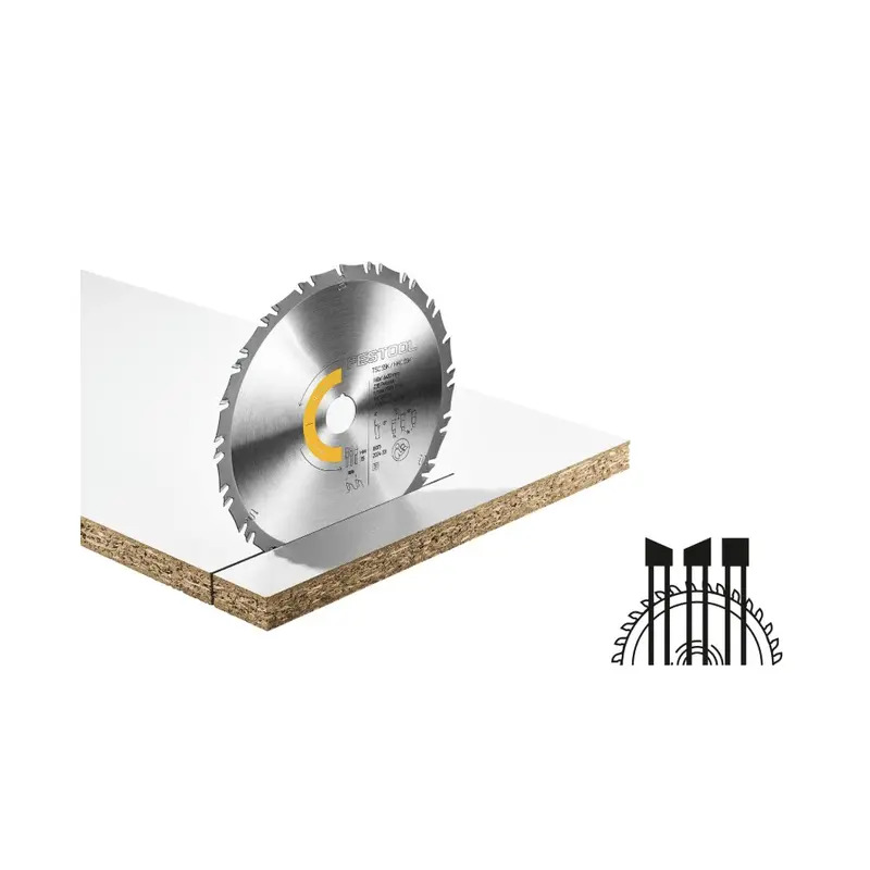 Festool 578586 160mm x 20mm 35T Wood Fine Cut Saw Blade