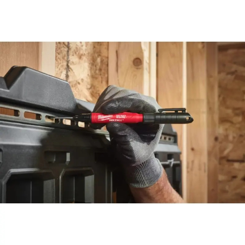 Milwaukee 4932501147 INKZALL Deep Reach Ultra Fine Point Marker Black