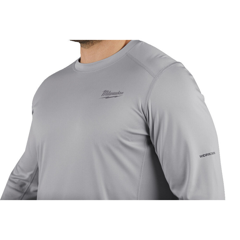 Milwaukee WWLSG Workskin Light Weight Performance Long Sleeve Shirt (Select Size)