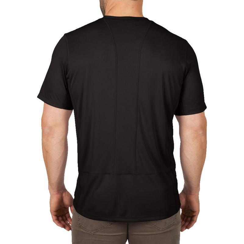 Milwaukee WWSS Black Workskin Light Weight Performance Short Sleeve Shirt (Select Size)